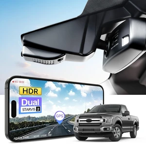 mangoal STARVIS 2 Front 4K HDR Dash Cam IMX678, Custom Fit for Ford F150 2015-2020 F250/F350 Super Duty 2017-2019(Model C), 5GHz WiFi, GPS, 64GB Card mangoal STARVIS 2 Front 4K HDR Dash Cam IMX678, Custom Fit for Ford F150 2015-2020 F250/F350 Super Duty 2017-2019(Model C), 5GHz WiFi, GPS, 64GB Card