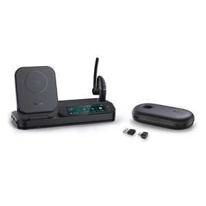 Yealink Bluetooth Headset Workstation, Office Wireless Headset with Mic, Speakerphone, Wireless Charging Pad, Charging Case, USB-C/A Dongle,Connect to Desk Phone, PC, Work with Teams Zoo Yealink Bluetooth Headset Workstation, Office Wireless Headset with Mic, Speakerphone, Wireless Charging Pad, Charging Case, USB-C/A Dongle,Connect to Desk Phone, PC, Work with Teams Zoo