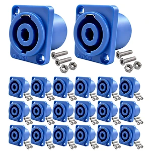 RIVIERA 20 Pack Professional 4-Pole Speakon Panel MountNL4MP Chassis RIVIERA 20 Pack Professional 4-Pole Speakon Panel MountNL4MP Chassis
