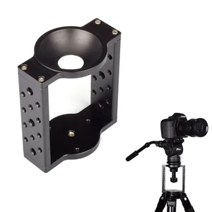 65mm / 75mm Tripod Head Bowl Riser, Metal Half Ball Flat to Bowl Adapter 65mm / 75mm Tripod Head Bowl Riser, Metal Half Ball Flat to Bowl Adapter