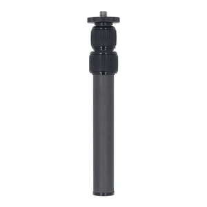 Camera Monopod, 8.7-17.3in Carbon Fiber Universal Tripod Extension Pole, Tripod Extension Tube with 1/4in Screw, Load 22lbs Camera Monopod, 8.7-17.3in Carbon Fiber Universal Tripod Extension Pole, Tripod Extension Tube with 1/4in Screw, Load 22lbs