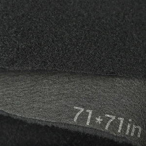 Black Underfelt Carpet for Speaker, Sub Box Carpet, Auto, RV, Boat, Marine, Truck, Car Trunk Felt Fabric Material, Soft and Durable (Black, 71x71 inch) Black Underfelt Carpet for Speaker, Sub Box Carpet, Auto, RV, Boat, Marine, Truck, Car Trunk Felt Fabric Material, Soft and Durable (Black, 71x71 inch)