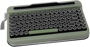 Penna ELRETRON Bluetooth Keyboard with Black Chrome Keycap(US Language, F 1.1V) (Olive Green, Cherry MX Blue) Penna ELRETRON Bluetooth Keyboard with Black Chrome Keycap(US Language, F 1.1V) (Olive Green, Cherry MX Blue)