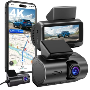Front and Rear Dash Cam, 4K+1080P Dual Dash Camera Quick Video Access 15-Min Install Record Every Mount, Ultra-Precise 2 Channel HDR Front and Rear Dash Cam, 4K+1080P Dual Dash Camera Quick Video Access 15-Min Install Record Every Mount, Ultra-Precise 2 Channel HDR