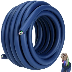 TOPSTRONGGEAR 20 Feet 9-Conductor Speaker Cable, 16AWG 100% OFC, 4-Channel Speaker Wire and Remote Wire (16 Gauge) TOPSTRONGGEAR 20 Feet 9-Conductor Speaker Cable, 16AWG 100% OFC, 4-Channel Speaker Wire and Remote Wire (16 Gauge)