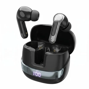 Wireless Bluetooth 5.4 Earbuds with LED Smart Display, ENC Noise Reduction,Touch Control, 13MM Driver, Deep Bass, for iPhone Samsung Google Pixel Android Phones Tablets Wireless Bluetooth 5.4 Earbuds with LED Smart Display, ENC Noise Reduction,Touch Control, 13MM Driver, Deep Bass, for iPhone Samsung Google Pixel Android Phones Tablets