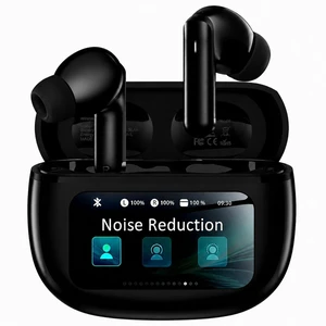 Wireless Earbuds with Smart Touchscreen Case, Bluetooth 6.0 Ear Buds with AI Noise Cancelling Calls, 40H Playtime Stereo Headphones, IPX7 Waterproof Earbuds for Workout, Travel, iPhone,Android, Wireless Earbuds with Smart Touchscreen Case, Bluetooth 6.0 Ear Buds with AI Noise Cancelling Calls, 40H Playtime Stereo Headphones, IPX7 Waterproof Earbuds for Workout, Travel, iPhone,Android,
