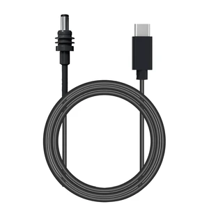 USB C to DC Power Cable, 33ft IP68 Water Proof 18AWG 100W Input PD Source Type C to DC Power Cord for Mini Dish, Plug and Play USB C to DC Power Cable, 33ft IP68 Water Proof 18AWG 100W Input PD Source Type C to DC Power Cord for Mini Dish, Plug and Play