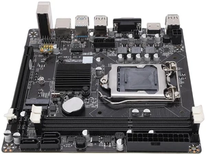 LICAEVEY DDR3 Mini ITX Gaming Main Board with Dual Channel Memory Slot, Supports Core I3 I5 I7 for Serious LICAEVEY DDR3 Mini ITX Gaming Main Board with Dual Channel Memory Slot, Supports Core I3 I5 I7 for Serious