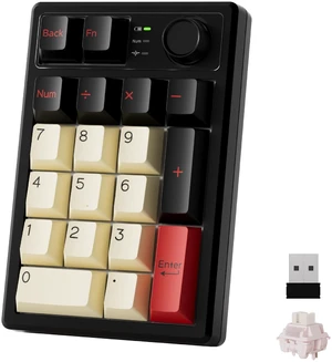 K19Pro Numeric Keyboard, Long-Lasting Version (Without RGB) K19Pro Numeric Keyboard, Long-Lasting Version (Without RGB)