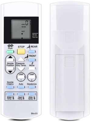 SJUIF Replacement Remote for Brondell Bidet Toilet Seat Swash SJUIF Replacement Remote for Brondell Bidet Toilet Seat Swash