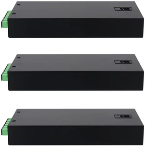 Duogalia 3-Pack SC-APC 6 Simplex 6 Port Wall Mount Fiber Enclosure with Splice Tray Singlemode SC-APC Kit (Includes 1.2 Meter Pigtail and Fiber Coupler) Duogalia 3-Pack SC-APC 6 Simplex 6 Port Wall Mount Fiber Enclosure with Splice Tray Singlemode SC-APC Kit (Includes 1.2 Meter Pigtail and Fiber Coupler)