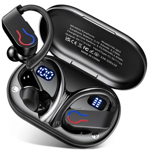 VNMN Wireless Earbuds Bluetooth 6.1 Sport Headphones with Earhooks and Mic VNMN Wireless Earbuds Bluetooth 6.1 Sport Headphones with Earhooks and Mic