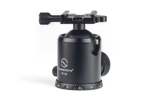 SUNWAYFOTO FB-52 52mm Tripod Ball Head Arca Compatible 44lb Max Load Sunway SUNWAYFOTO FB-52 52mm Tripod Ball Head Arca Compatible 44lb Max Load Sunway