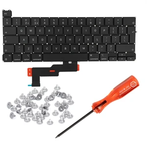 HAWSON UK A2338 Keyboard Replacement for MacBook Pro Retina 13" M1 M2 A2338 2020 2022 Year UK Layout with Keyboard Screws and Screwdriver HAWSON UK A2338 Keyboard Replacement for MacBook Pro Retina 13" M1 M2 A2338 2020 2022 Year UK Layout with Keyboard Screws and Screwdriver