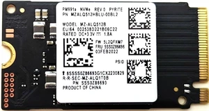 Samsung PM991a 512GB NVMe SSD, M.2 2242 PCIe Gen3 x4, M-Key (OEM New) Samsung PM991a 512GB NVMe SSD, M.2 2242 PCIe Gen3 x4, M-Key (OEM New)