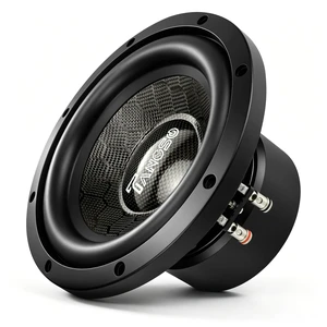 TANVSO CarbonForce 8 Inch Subwoofer, 2000W Peak 4 Ohm Car Subwoofer TANVSO CarbonForce 8 Inch Subwoofer, 2000W Peak 4 Ohm Car Subwoofer