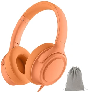ADOOPE Wired Over-Ear Headphones with USB C Connector, Hi-Fi Stereo Sound, Noise-Isolating Ear Cups, Comfortable Fit for USB C Devices (Orange, with Bag) ADOOPE Wired Over-Ear Headphones with USB C Connector, Hi-Fi Stereo Sound, Noise-Isolating Ear Cups, Comfortable Fit for USB C Devices (Orange, with Bag)