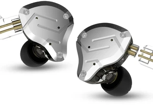 KZ ZS10 Pro in Ear Monitors,4BA+1DD 5 Driver in-Ear HiFi Metal Earphones with Stainless Steel Faceplate IEM Earphones, 2 Pin Detachable Cable KZ ZS10 Pro in Ear Monitors,4BA+1DD 5 Driver in-Ear HiFi Metal Earphones with Stainless Steel Faceplate IEM Earphones, 2 Pin Detachable Cable