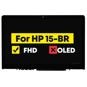 15.6" LCD Touch Screen Replacement Digitizer Assembly +Bezel for HP Pavilion x360 15-br 15-br000 15-br100 15-br010NR 15-br018NA 15-br052OD 15-br077NR 15-br080WM 15-BR095MS 924077-601 FHD 1920 * 1080 15.6" LCD Touch Screen Replacement Digitizer Assembly +Bezel for HP Pavilion x360 15-br 15-br000 15-br100 15-br010NR 15-br018NA 15-br052OD 15-br077NR 15-br080WM 15-BR095MS 924077-601 FHD 1920 * 1080