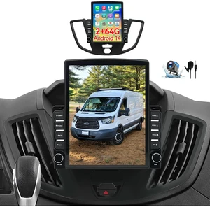 Android 14 Car Stereo Radio Compatible with Ford Transit 2015 2016 2017 2018 Wireless CarPlay & Android Auto AHD Backup Camera Upgrade 9.7" Touch Screen GPS WiFi SWC FM Bluetooth 2+64G Android 14 Car Stereo Radio Compatible with Ford Transit 2015 2016 2017 2018 Wireless CarPlay & Android Auto AHD Backup Camera Upgrade 9.7" Touch Screen GPS WiFi SWC FM Bluetooth 2+64G