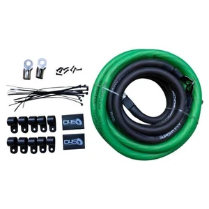 Down4Sound Big 3 Upgrade Kit 0 Gauge CCA Lime Green/Black Car Audio Down4Sound Big 3 Upgrade Kit 0 Gauge CCA Lime Green/Black Car Audio