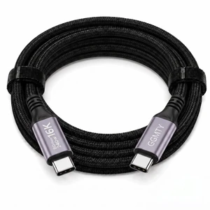 GGMTY 80Gbps USB4 Cable, 240W PD 3.1, Braided USB C Male to Male, 5FT GGMTY 80Gbps USB4 Cable, 240W PD 3.1, Braided USB C Male to Male, 5FT