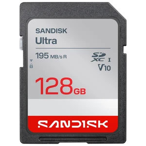 SANDISK 128GB Ultra SD Memory Card, Up to 195MB/s Read Speeds, UHS-I SANDISK 128GB Ultra SD Memory Card, Up to 195MB/s Read Speeds, UHS-I