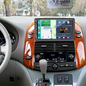 9 inch Touchscreen Car Radio Stereo with Wireless Carplay Android Auto Navi Volume Knob for Toyota Sienna 2004 2005 2006 2007 2008 2009 2010 9 inch Touchscreen Car Radio Stereo with Wireless Carplay Android Auto Navi Volume Knob for Toyota Sienna 2004 2005 2006 2007 2008 2009 2010