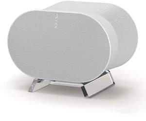 HeyMoonTong Acrylic Table Stand for Sonos ERA 300 Wireless Speaker - Desktop Decorative Bracket Mounting Accessories for Sonos ERA 300 (Clear, 1-Pack) HeyMoonTong Acrylic Table Stand for Sonos ERA 300 Wireless Speaker - Desktop Decorative Bracket Mounting Accessories for Sonos ERA 300 (Clear, 1-Pack)
