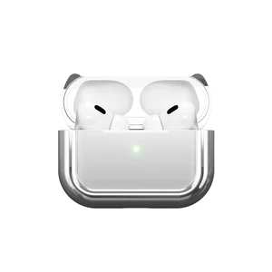 Arc Pulse Compatible with AirPods Pro Case (2024), Minimalist Protective Shock Absorption Aluminum Shells + Elastomer Inlays, Slide-On Fit Charging Case Cover Arc Pulse Compatible with AirPods Pro Case (2024), Minimalist Protective Shock Absorption Aluminum Shells + Elastomer Inlays, Slide-On Fit Charging Case Cover