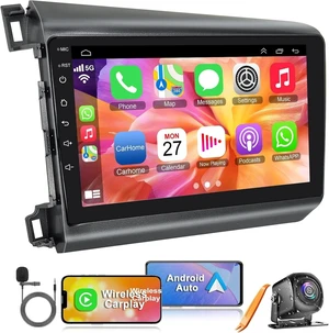 4G+128G Car Radio for Honda Civic 2012-2015 with Carpaly & Android Auto 4G+128G Car Radio for Honda Civic 2012-2015 with Carpaly & Android Auto