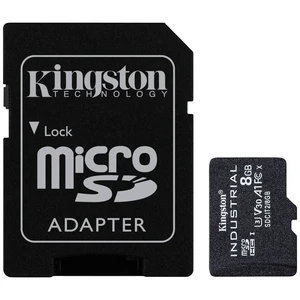 Kingston Industrial 8GB microSDHC C10 A1 pSLC Card + SD Adapter SDCIT2/8GB Kingston Industrial 8GB microSDHC C10 A1 pSLC Card + SD Adapter SDCIT2/8GB