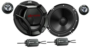 JVC CS-DR601C 6.5" drvn DR Series Shallow-Mount 6.5" 2-Way Component Speakers JVC CS-DR601C 6.5" drvn DR Series Shallow-Mount 6.5" 2-Way Component Speakers