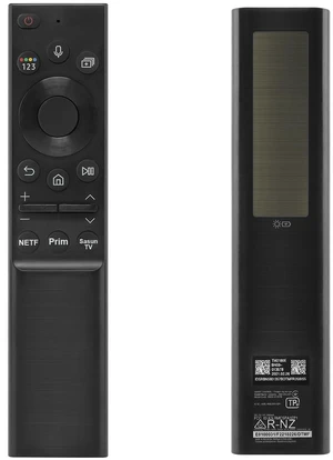 JKZTJOF BN59-01357A Solar Remote Control for Samsung Smart TV, RMCSPA1EP1 Solar Power Voice Remote Control for 2021 Samsung NEO LED Smart 4k Ultra HD TV (with USB Type-C Cable) JKZTJOF BN59-01357A Solar Remote Control for Samsung Smart TV, RMCSPA1EP1 Solar Power Voice Remote Control for 2021 Samsung NEO LED Smart 4k Ultra HD TV (with USB Type-C Cable)