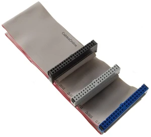 CablesOnline, 36-inches 40-Pin/80-Wires Ultra ATA 2-Drive 3-Connectors IDE Ribbon Cable, FI-U03 CablesOnline, 36-inches 40-Pin/80-Wires Ultra ATA 2-Drive 3-Connectors IDE Ribbon Cable, FI-U03