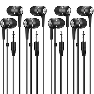 Yoley Bulk Earbuds Headphones 100 Pack for School Classroom Kids, Wholesale Durable Wired Earphones Class Set to Students Teens and Adult (Black) Yoley Bulk Earbuds Headphones 100 Pack for School Classroom Kids, Wholesale Durable Wired Earphones Class Set to Students Teens and Adult (Black)