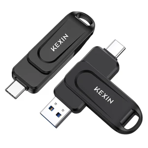 KEXIN Dual 32GB Flash Drive 2 Pack USB-A & Type-C Thumb Drive 3.0 100MB/s Swivel USB Drive 32GB Memory Stick for Smartphone Tablet iPhone 15/16 Car Game Console, Black 2 Pack KEXIN Dual 32GB Flash Drive 2 Pack USB-A & Type-C Thumb Drive 3.0 100MB/s Swivel USB Drive 32GB Memory Stick for Smartphone Tablet iPhone 15/16 Car Game Console, Black 2 Pack