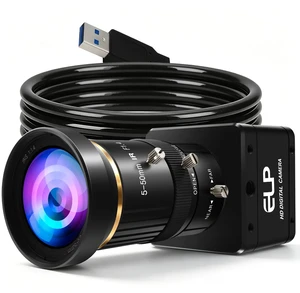 Global Shutter USB Camera, High Speed 5MP 60FPS Manual Zoom USB3.0 Webcam Global Shutter USB Camera, High Speed 5MP 60FPS Manual Zoom USB3.0 Webcam