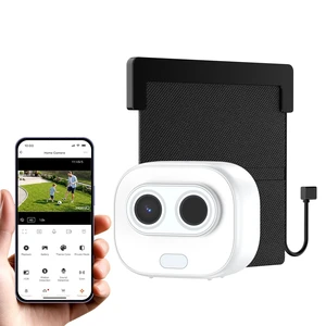 HomiQ Solar Window Security Camera, Indoor Cam with Rechargeable Battery HomiQ Solar Window Security Camera, Indoor Cam with Rechargeable Battery