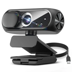 Shcngqio 2K Webcam with Microphone, Noise Cancellation, Privacy Cover, Wide-Angle Lens, Auto Light Correction, Plug & Play USB Webcam for Laptop, Desktop, PC, Mac, Zoom, Skype, Streaming (Black) Shcngqio 2K Webcam with Microphone, Noise Cancellation, Privacy Cover, Wide-Angle Lens, Auto Light Correction, Plug & Play USB Webcam for Laptop, Desktop, PC, Mac, Zoom, Skype, Streaming (Black)