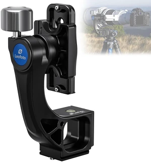 Leofoto Camera Gimbal Head, Professional Gimbal Tripod Head, 3/8" and 1/4" Mounting Hole with Arca-Swiss Quick-Release Plate for Outdoor Video/Wildlife Photography, Max Load to 22 kg/48.5lb (MPG-02) Leofoto Camera Gimbal Head, Professional Gimbal Tripod Head, 3/8" and 1/4" Mounting Hole with Arca-Swiss Quick-Release Plate for Outdoor Video/Wildlife Photography, Max Load to 22 kg/48.5lb (MPG-02)