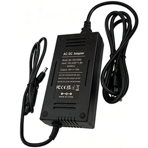 12V 15A AC to DC Adapter for 5050 3528 LED Strip Light Driver CCTV Cameras 3D Printer Security System LCD Monitor,12 Volts 15 Amps Power Transformer 5.5x2.5mm&5.5x2.1mm Pump Desktop AC to DC Converter 12V 15A AC to DC Adapter for 5050 3528 LED Strip Light Driver CCTV Cameras 3D Printer Security System LCD Monitor,12 Volts 15 Amps Power Transformer 5.5x2.5mm&5.5x2.1mm Pump Desktop AC to DC Converter