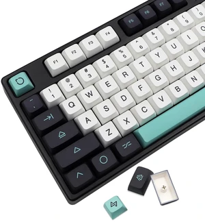 JSJT PBT keycaps-XDA Profile keycap,Tricolor Custom Key Caps 129 Keys Suitable for 61/64/84/87/96/98/104/108 ANSI/ISO Layout Cherry MX Switch Mechanical Keyboards JSJT PBT keycaps-XDA Profile keycap,Tricolor Custom Key Caps 129 Keys Suitable for 61/64/84/87/96/98/104/108 ANSI/ISO Layout Cherry MX Switch Mechanical Keyboards