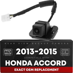 Backup Camera - Compatible with 2013 Honda Accord Sedan EX-L, 2013 Honda Accord Sedan Touring, 2014-2015 Honda Accord Hybrid EX-L, 2014-2015 Honda Accord Hybrid Touring - OEM 39530T2AA01, HO1960117 Backup Camera - Compatible with 2013 Honda Accord Sedan EX-L, 2013 Honda Accord Sedan Touring, 2014-2015 Honda Accord Hybrid EX-L, 2014-2015 Honda Accord Hybrid Touring - OEM 39530T2AA01, HO1960117