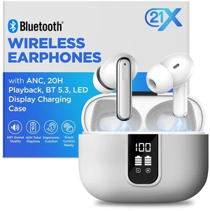 Bluetooth Earbuds with ANC, HiFi Sound, 20H Playback, LED Display Case, BT 5.3, Touch Control, IPX4 Waterproof, True Wireless Earphones for TV, Phone, Laptop iOS & Android Devices Compatible Bluetooth Earbuds with ANC, HiFi Sound, 20H Playback, LED Display Case, BT 5.3, Touch Control, IPX4 Waterproof, True Wireless Earphones for TV, Phone, Laptop iOS & Android Devices Compatible