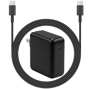 10FT Mac Book Pro Air Charger, Long Type C Charging Cable with 96W 87W 61W USB Type C(USB-C) Fast Power Adapter, Compatible with MacBook Air Pro and All USB-C Devices, Black 10FT Mac Book Pro Air Charger, Long Type C Charging Cable with 96W 87W 61W USB Type C(USB-C) Fast Power Adapter, Compatible with MacBook Air Pro and All USB-C Devices, Black