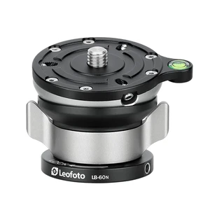 LB-60N 60mm Leveling Base for Tripod w Butterfly Lock Collar 33lb Max Load +/-15 Tilt LB-60N 60mm Leveling Base for Tripod w Butterfly Lock Collar 33lb Max Load +/-15 Tilt