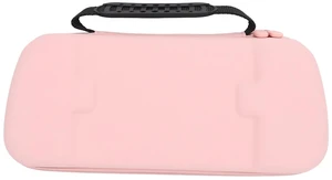 "Hard Case, PU Dual Zippers Portable Storage Bag with Stand, Gaming Handheld Case for Travelers Students Outdoor Events Indoor Use (Pink)" "Hard Case, PU Dual Zippers Portable Storage Bag with Stand, Gaming Handheld Case for Travelers Students Outdoor Events Indoor Use (Pink)"