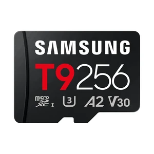 Samsung microSDXC T9 256GB, Transfer Speeds Up to 200MB/s Samsung microSDXC T9 256GB, Transfer Speeds Up to 200MB/s